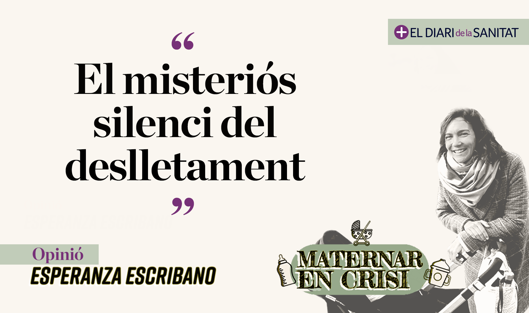 El misteriós silenci del deslletament