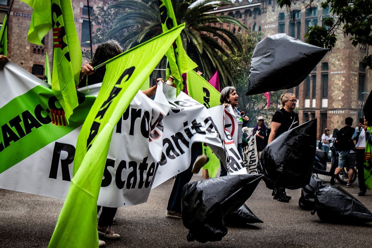 Els sanitaris, al límit